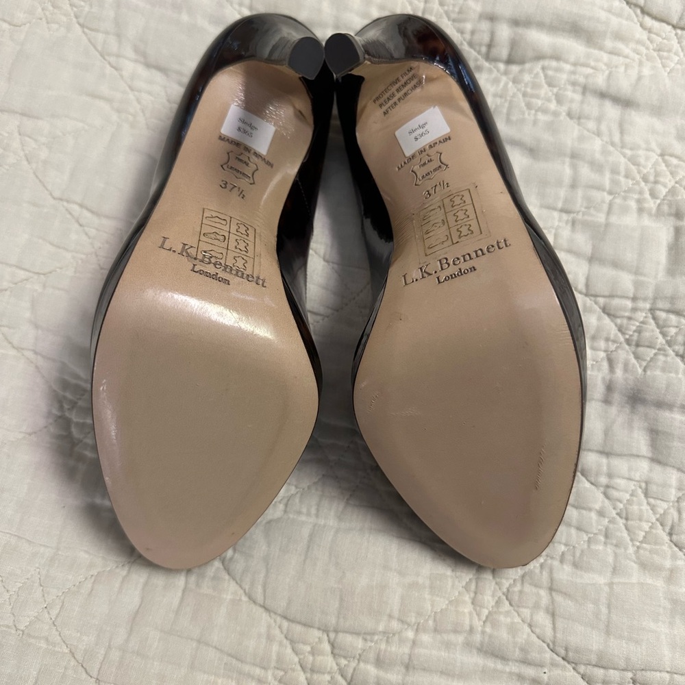 LK Bennett Brown Heels - Picture 2 of 6